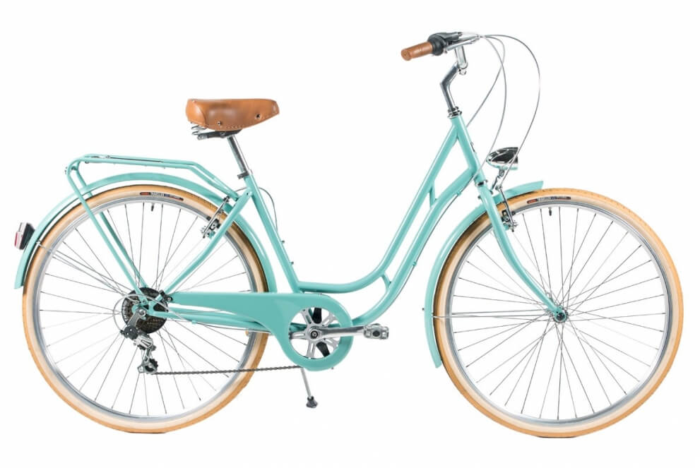 Comprar Bicicleta de paseo Capri Berlin aquamarina-crema 7V