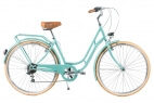 Comprar Bicicleta de paseo Capri Berlin aquamarina-crema 7V