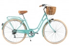 Comprar Bicicleta de paseo Capri Berlin aquamarina-crema 7V