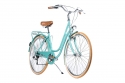 Comprar Bicicleta de paseo Capri Berlin aquamarina-crema 7V