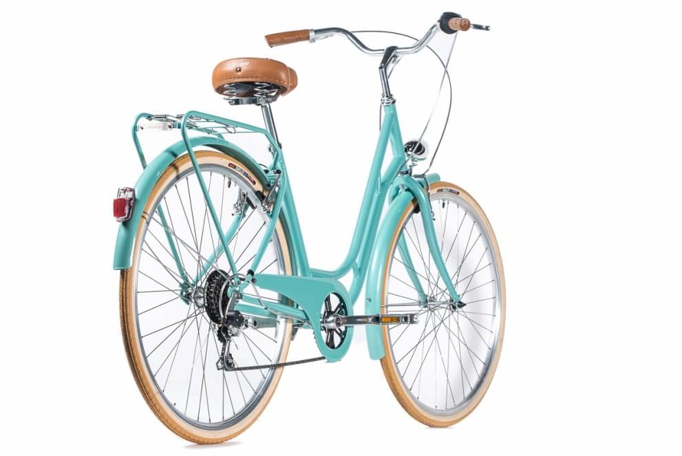 Comprar Bicicleta de paseo Capri Berlin aquamarina-crema 7V