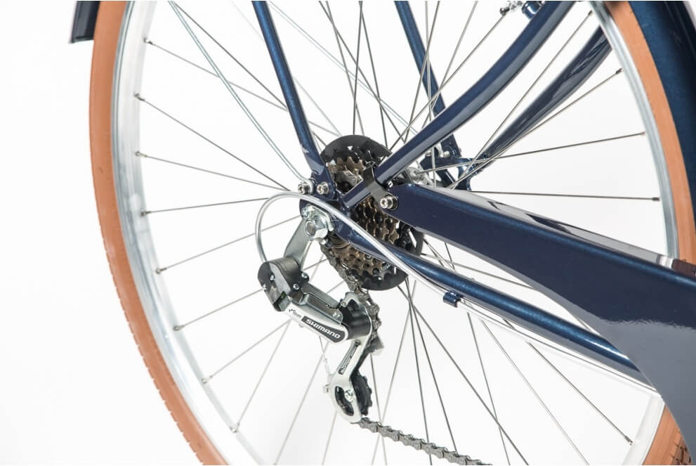Comprar Bicicleta de Paseo Capri Berlin Space Blue-Marrón 7V
