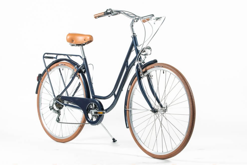 Comprar Bicicleta de Paseo Capri Berlin Space Blue-Marrón 7V
