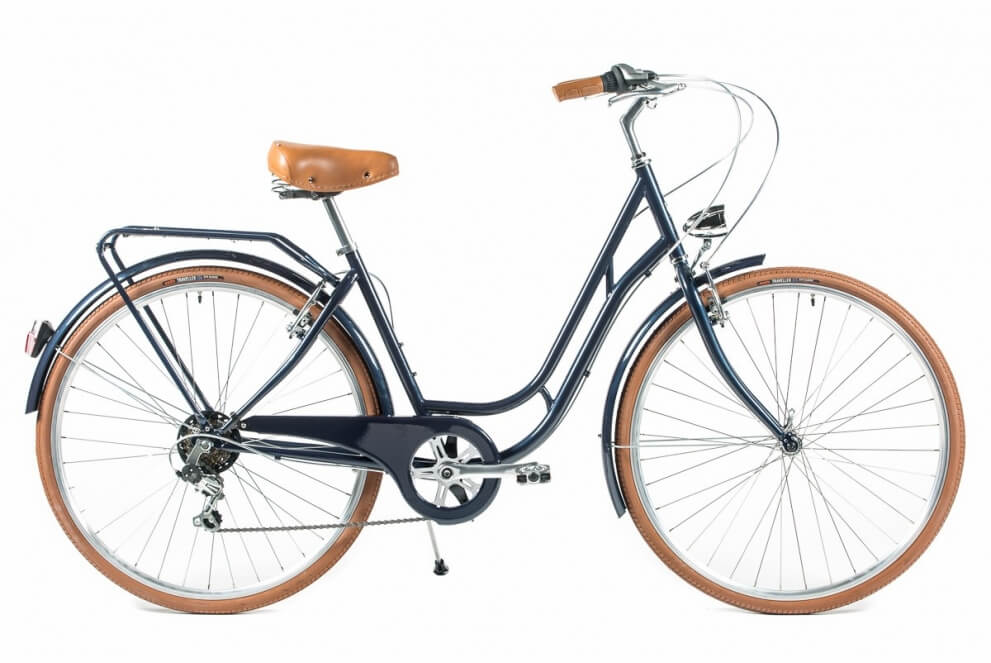 Comprar Bicicleta de Paseo Capri Berlin Space Blue-Marrón 6V