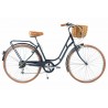 Comprar Bicicleta de Paseo Capri Berlin Space Blue-Marrón 7V