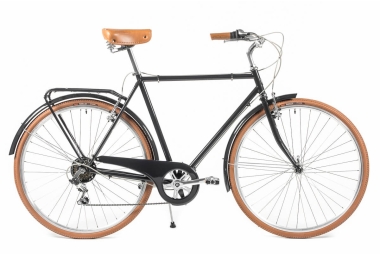 Comprar Bicicleta Capri Berlin Man negro-marrón 7 velocidades
