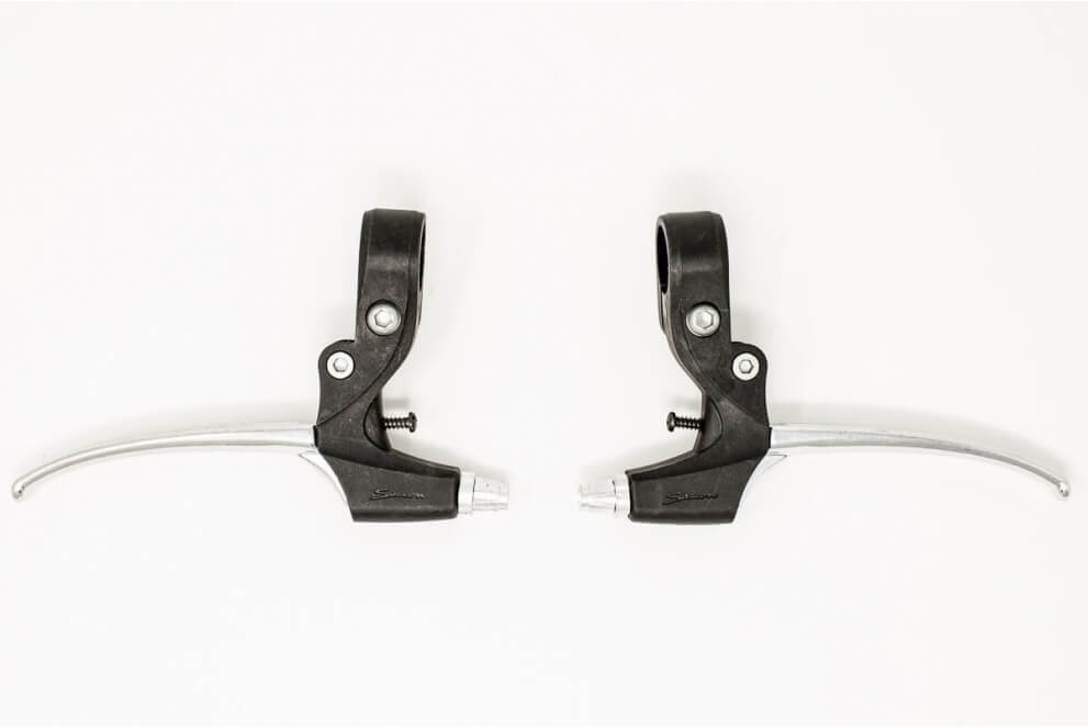 Comprar Manetas freno Saccon Cromado / Negro Pareja