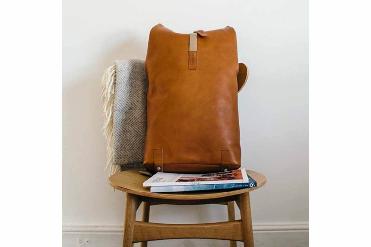 Ashwood Leather Backpack Honey  At Portmeirion Online - Portmeirion Online