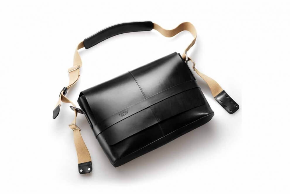 Comprar Bolsa de piel Brooks Barbican - Negra