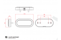 Comprar Luz Led Portabultos Spanninga Elips a pilas