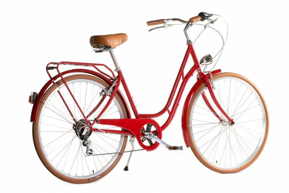 Comprar Bicicleta de Paseo Capri Berlin Rojo Rubí 6V