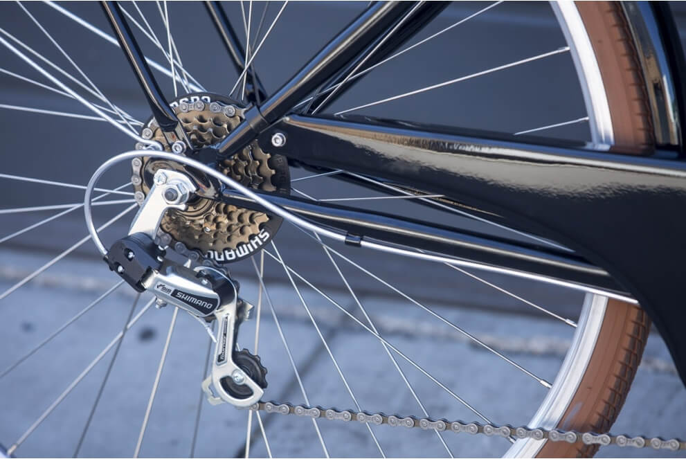 Comprar Bicicleta de Paseo Capri Berlin Negro 7 velocidades - OUTLET