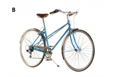 Vélo Capri Mixte 6V Bleu...