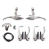 Comprar Set de Manetas y Frenos V-brake de Aluminio Clarks