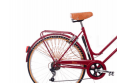 Comprar Cubrefaldas de bicicleta clásica rojo negro