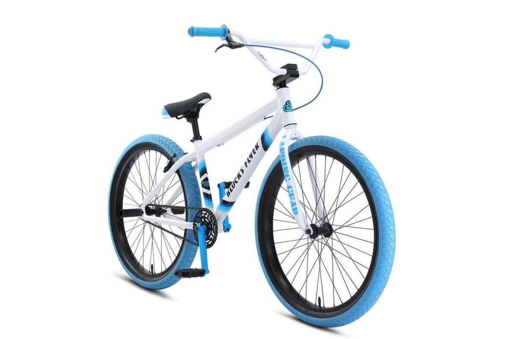 SE Bikes Blocks Flyer White 26 Biciclasica