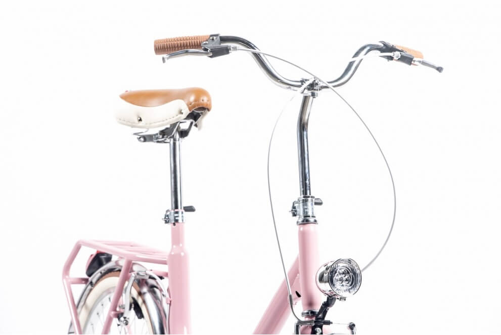 Comprar Bicicleta Plegable Bambina Rosa Reacondicionada