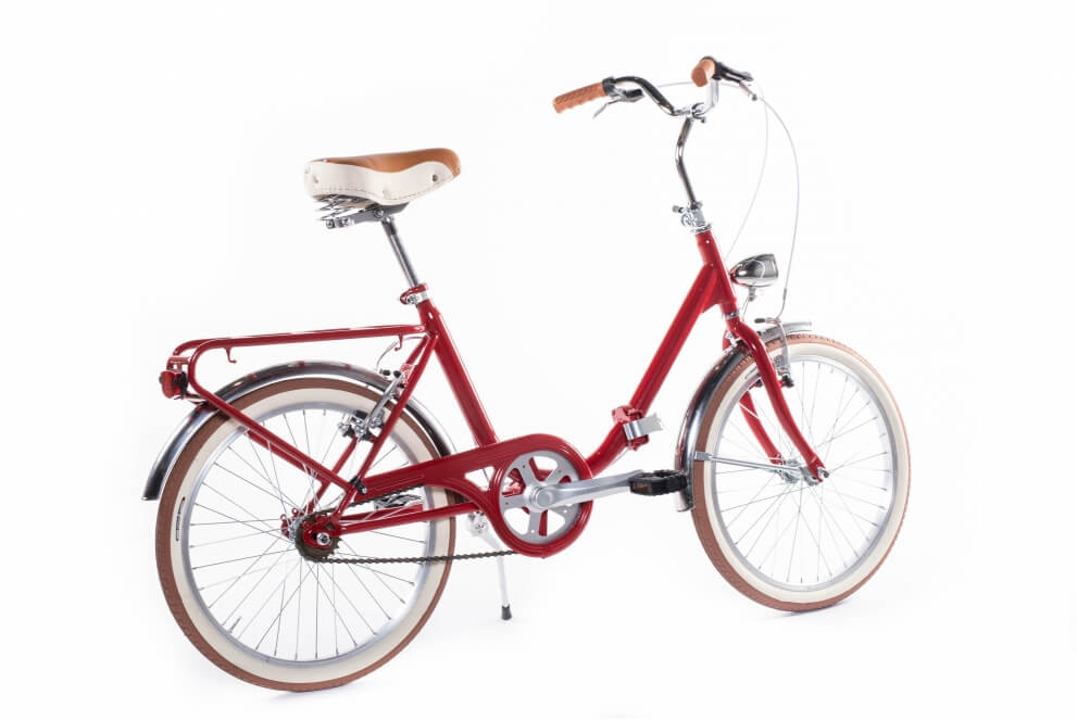 Comprar Bicicleta Plegable Bambina Rojo Burdeos