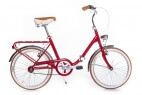 Comprar Bicicleta Plegable Bambina Rojo Burdeos