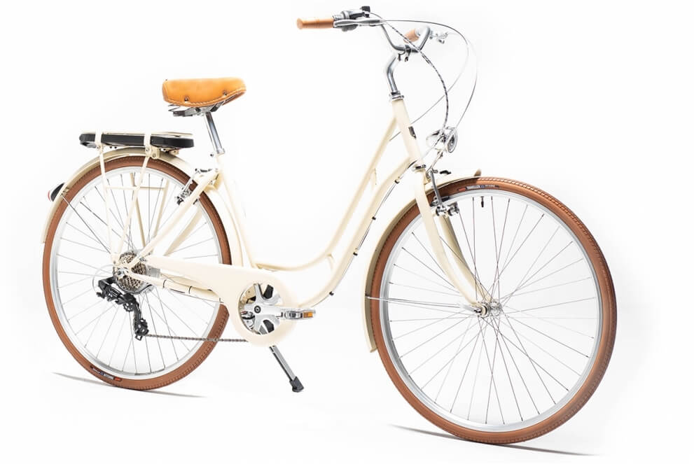 Comprar Bicicleta eléctrica Capri Berlin crema 7V