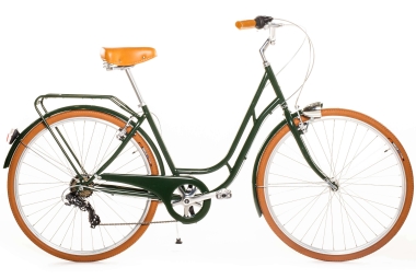 Comprar Bicicleta de paseo Capri Berlín verde 7 velocidades