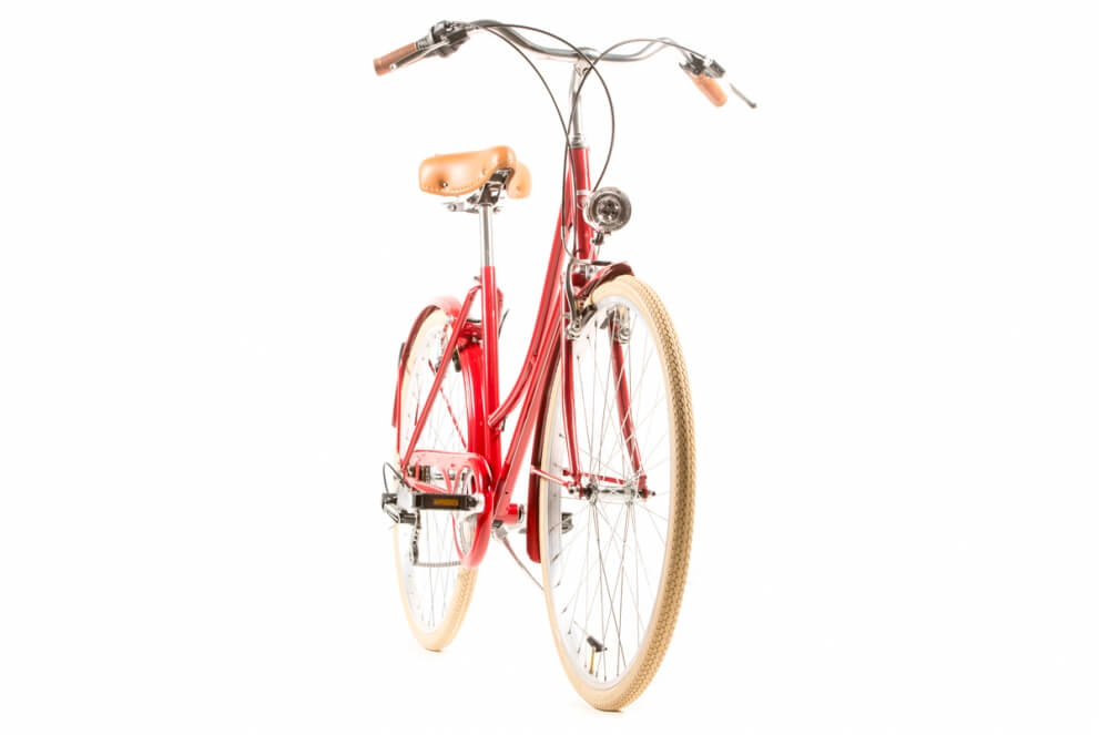 Comprar Bicicleta de paseo vintage Capri Valentina rojo rubí