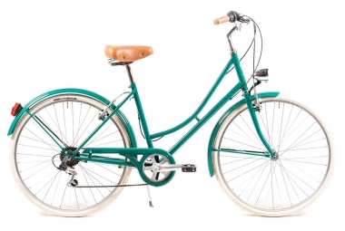 Comprar Bicicleta de paseo vintage Capri Valentina verde esmeralda