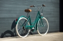 Comprar Bicicleta de paseo vintage Capri Valentina verde esmeralda