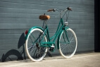 Comprar Bicicleta de paseo vintage Capri Valentina verde esmeralda