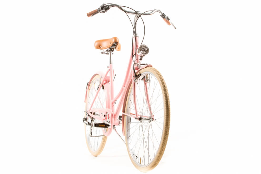 Comprar Bicicleta de paseo vintage Capri Valentina rosa lavanda