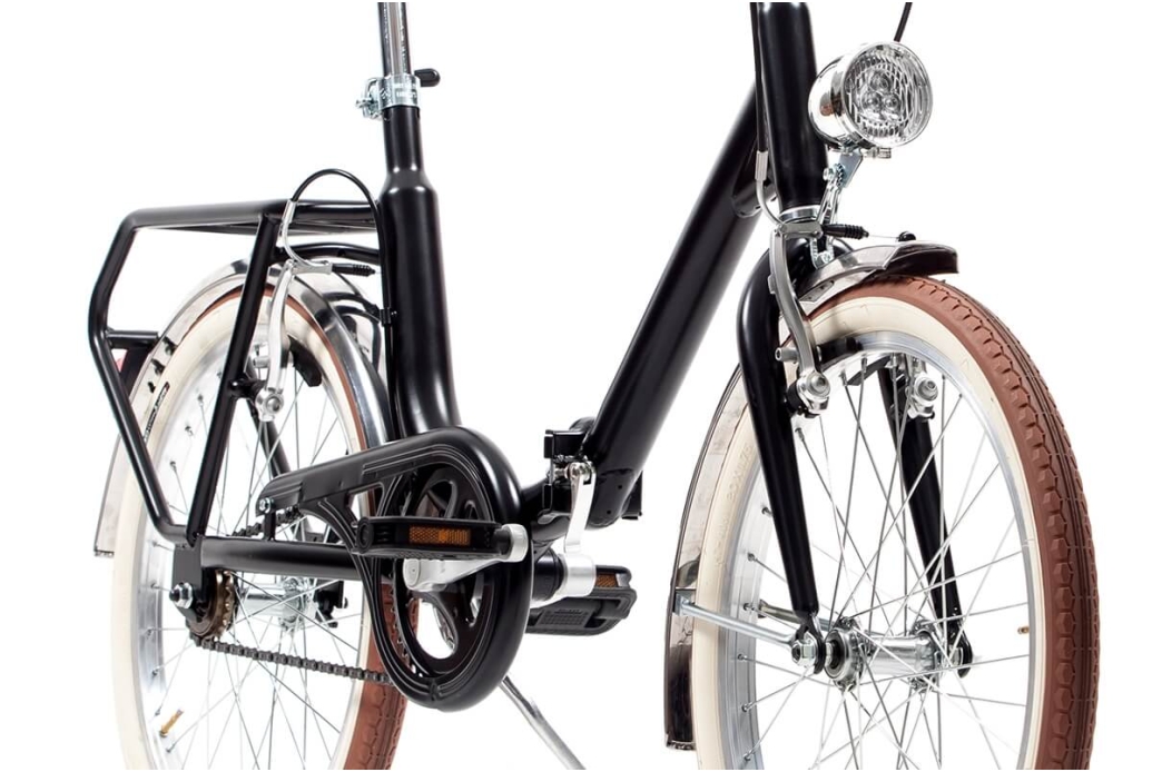 Bicicleta plegable Bambina negro satín