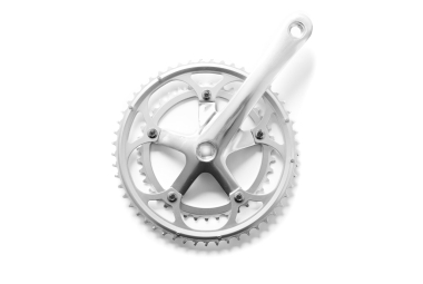 Aluminium double crankset...