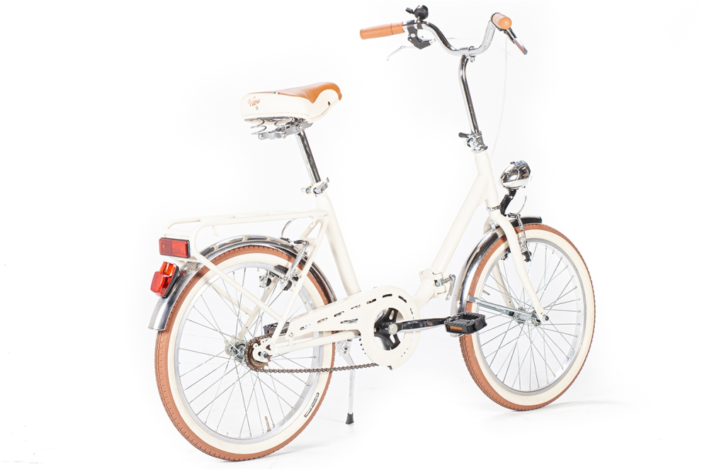 Comprar Bicicleta plegable Bambina crema