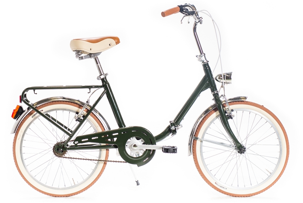 Bambina Green Folding Bicycle Kamo