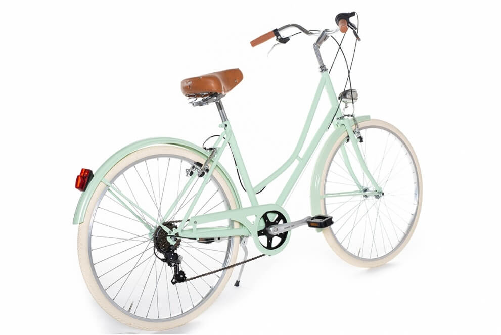 Comprar Bicicleta de paseo vintage Capri Valentina verde pastel B-Stock