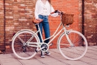 Comprar Bicicleta de paseo vintage Capri Valentina verde pastel B-Stock