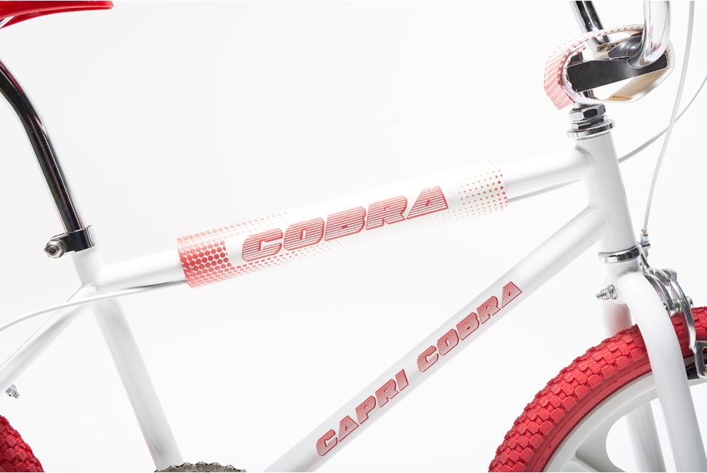 Comprar Bicicleta retro BMX Capri Cobra blanca-roja