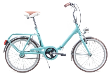 Comprar Bicicleta plegable Bambina aguamarina - Reacondicionado