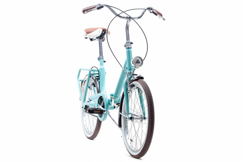 Comprar Bicicleta plegable Bambina aguamarina - Reacondicionado