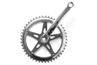 Buy 46T chrome plated steel crankset for classic bikes