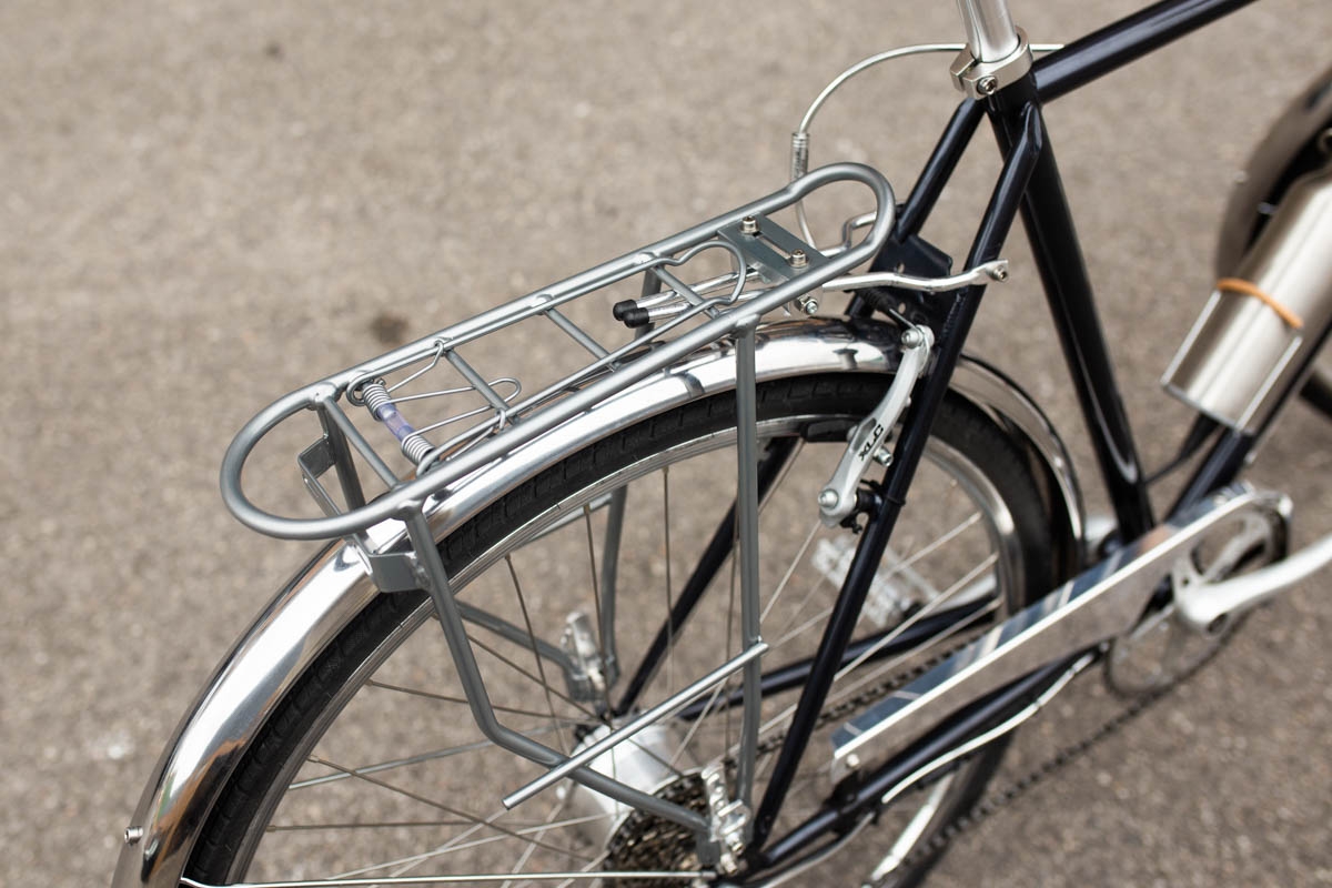 Portaequipajes bicicleta trasero aluminio