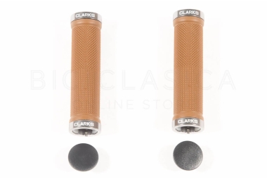 Dark Brown bike Clarks grips