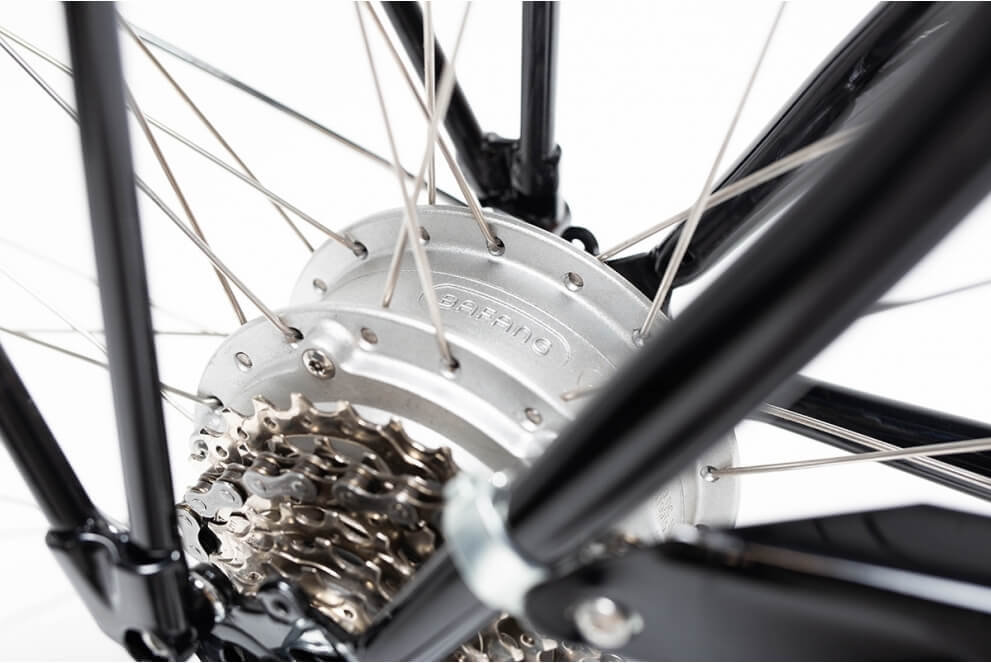 Comprar Bicicleta eléctrica Capri Berlin negro 7V Reacondicionada