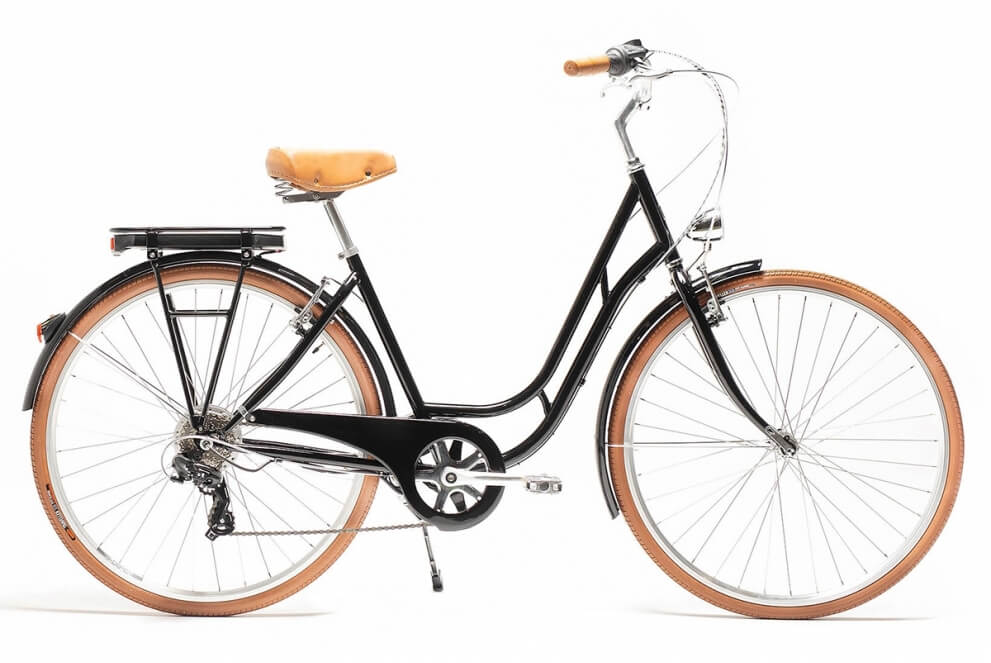 Comprar Bicicleta eléctrica Capri Berlin negro 7V Reacondicionada
