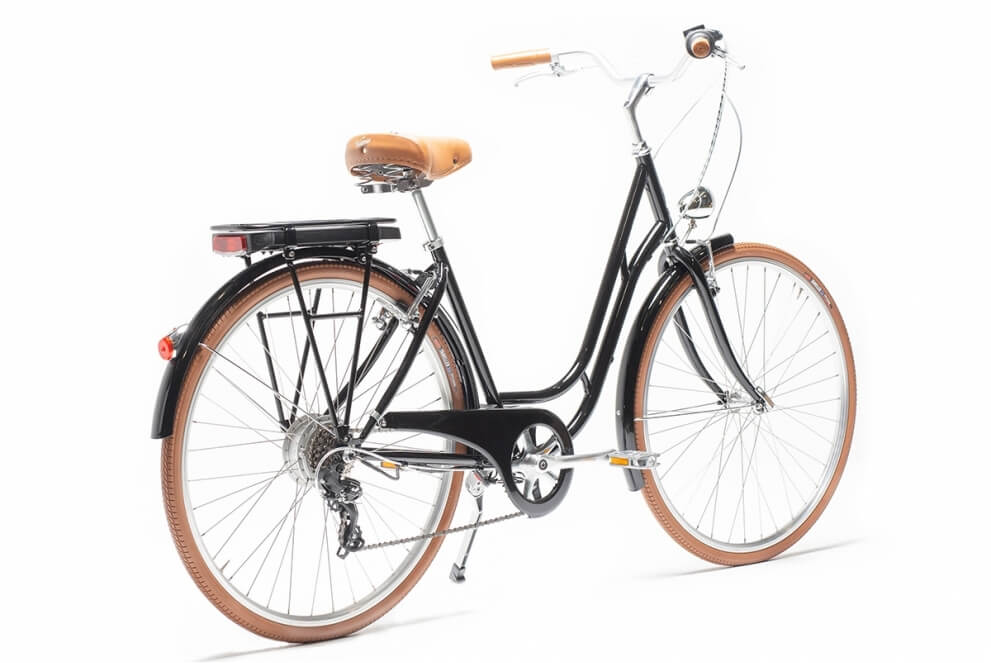 Comprar Bicicleta eléctrica Capri Berlin negro 7V Reacondicionada