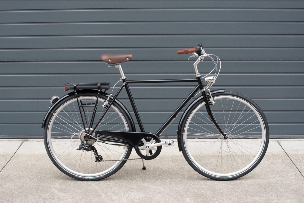 Comprar Bicicleta urbana eléctrica Capri Berlin man negro 7V B-Stock