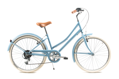 Comprar Bicicleta de paseo retro Capri Carolina 24" azul celeste