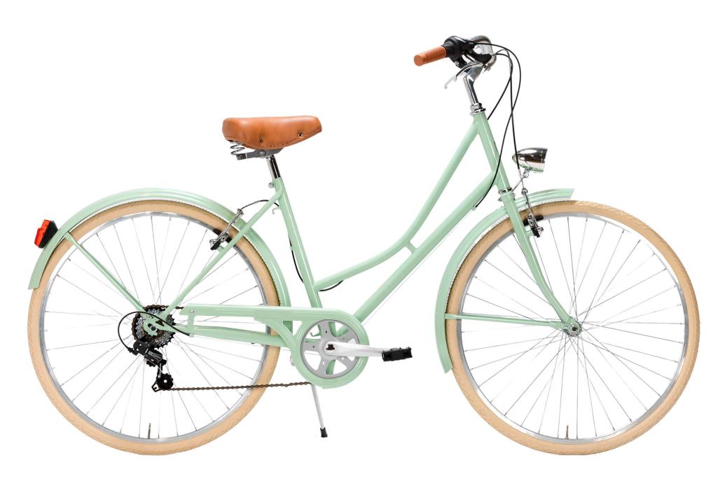 Vintage touring bike Capri Valentina pastel green