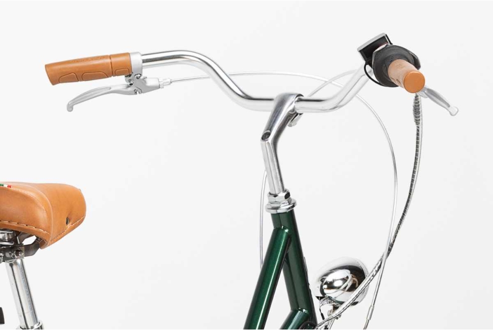 Comprar Bicicleta eléctrica Capri Berlin verde ingles 7V B-Stock