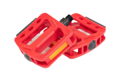 BMX Platform Pedals Red